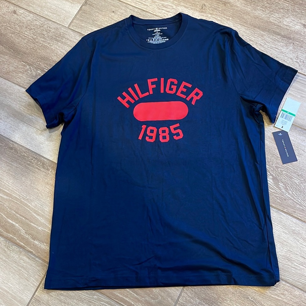 Tommy Hilfiger Sleepwear Tee Navy LARGE